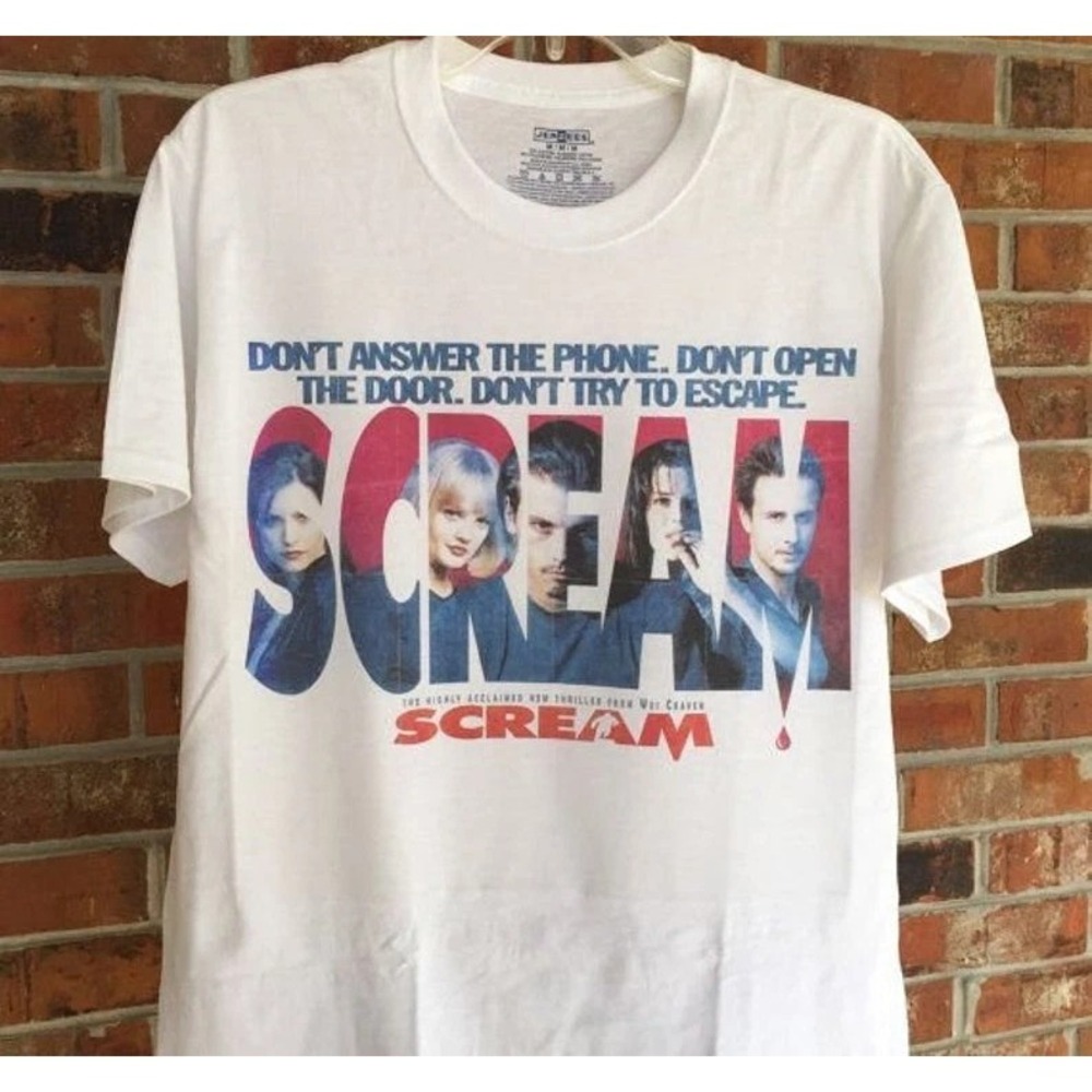 Scream Cult Horror Movie T Shirt